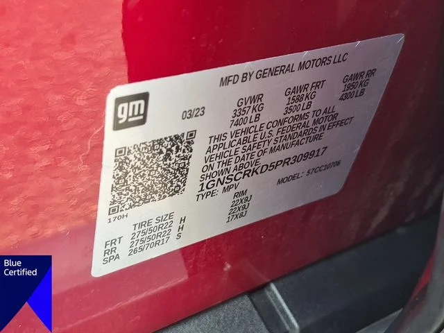Used 2023 Red Chevrolet RST image 39