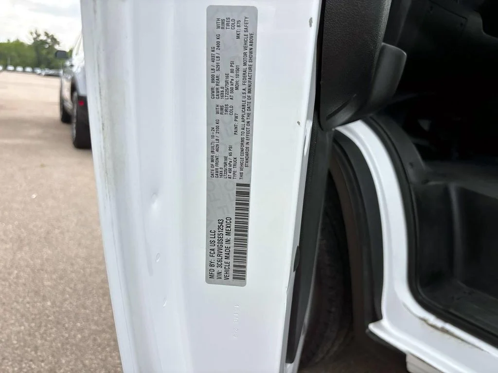 Used 2025 Bright White Clearcoat Ram  image 27