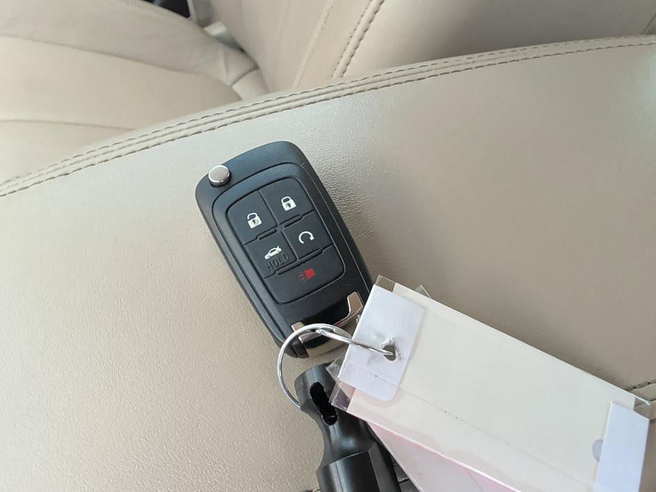 Used 2016 Sparkling Silver Metallic Buick Leather image 30