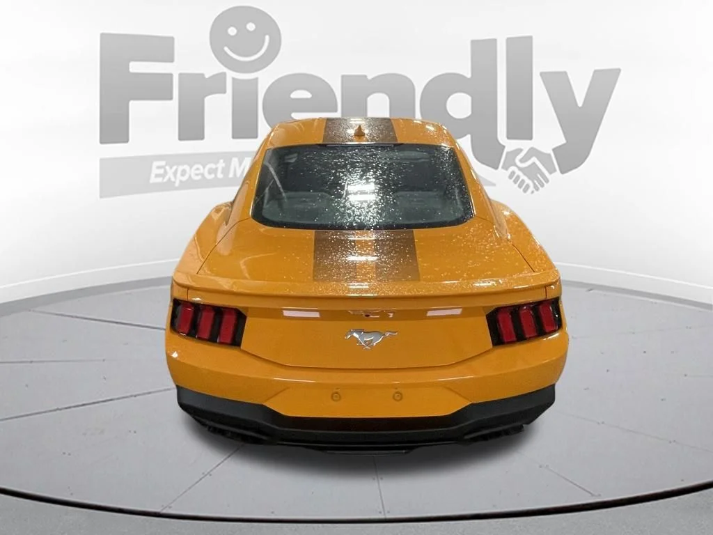 New 2026 Orange Fury Metallic Tri-coat Ford EcoBoost® Premium Fastback image 6