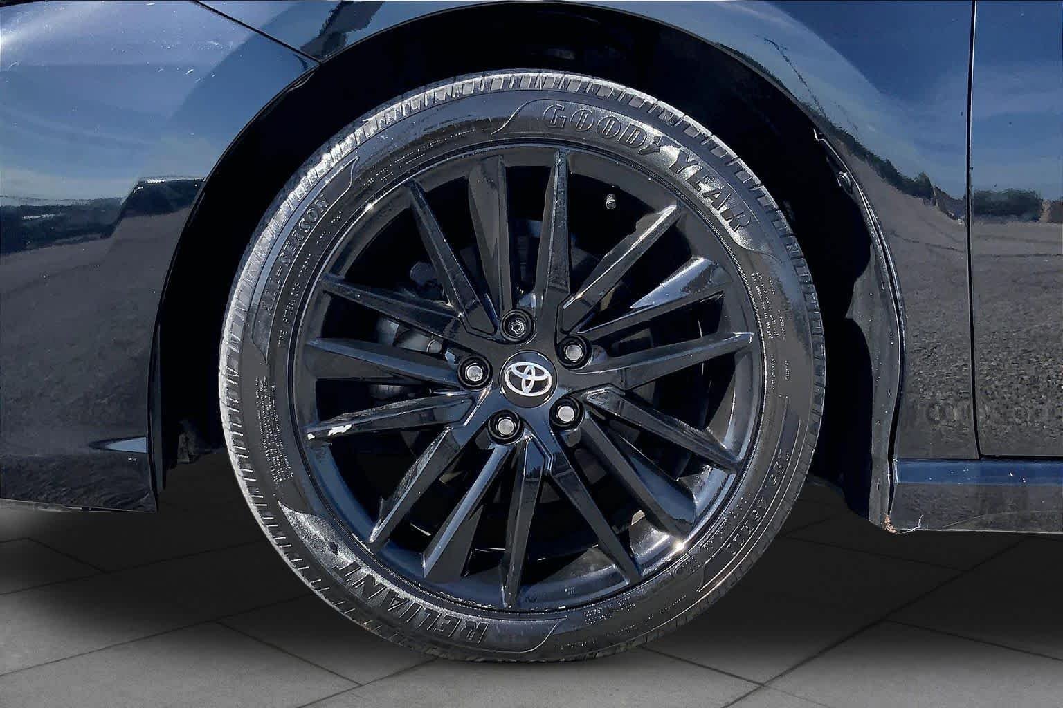 Used 2023 Midnight Black Metallic Toyota SE Nightshade image 11