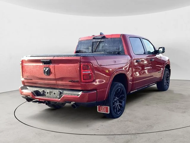 New 2026 Molten Red Ram LIMITED CREW CAB 4X4 5