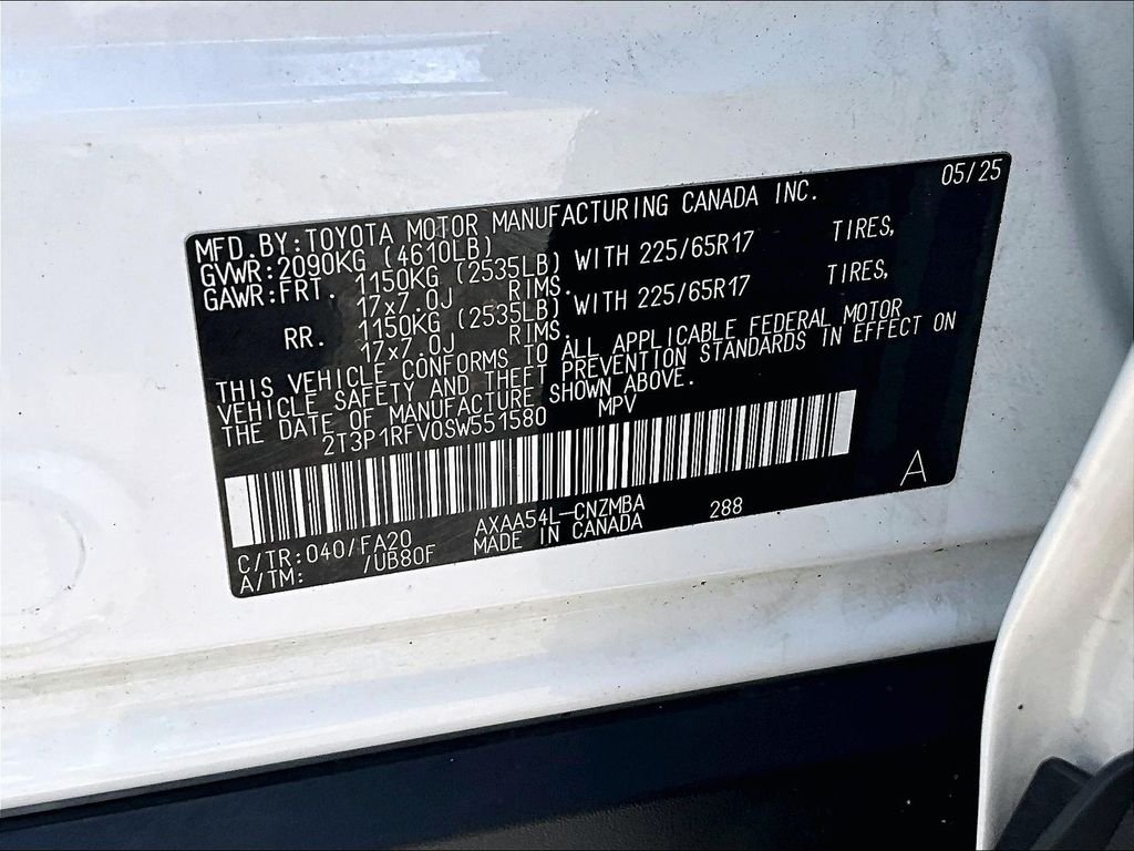 Used 2025 White Toyota XLE image 36