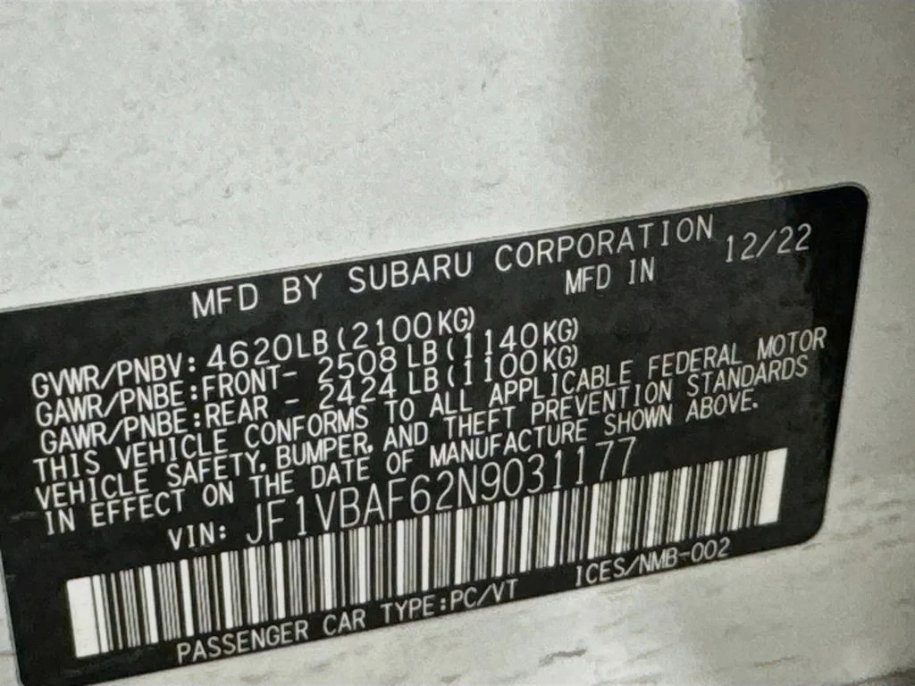 Used 2022 White Subaru Premium image 38