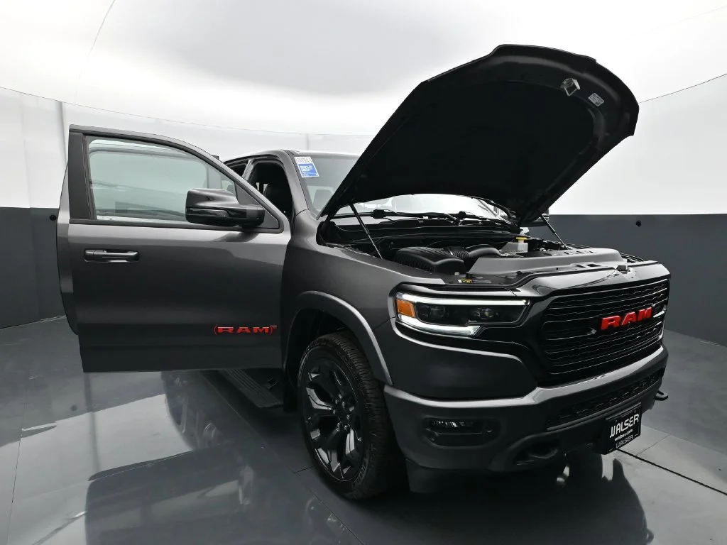 Used 2023 Granite Crystal Metallic Clearcoat Ram Limited image 37