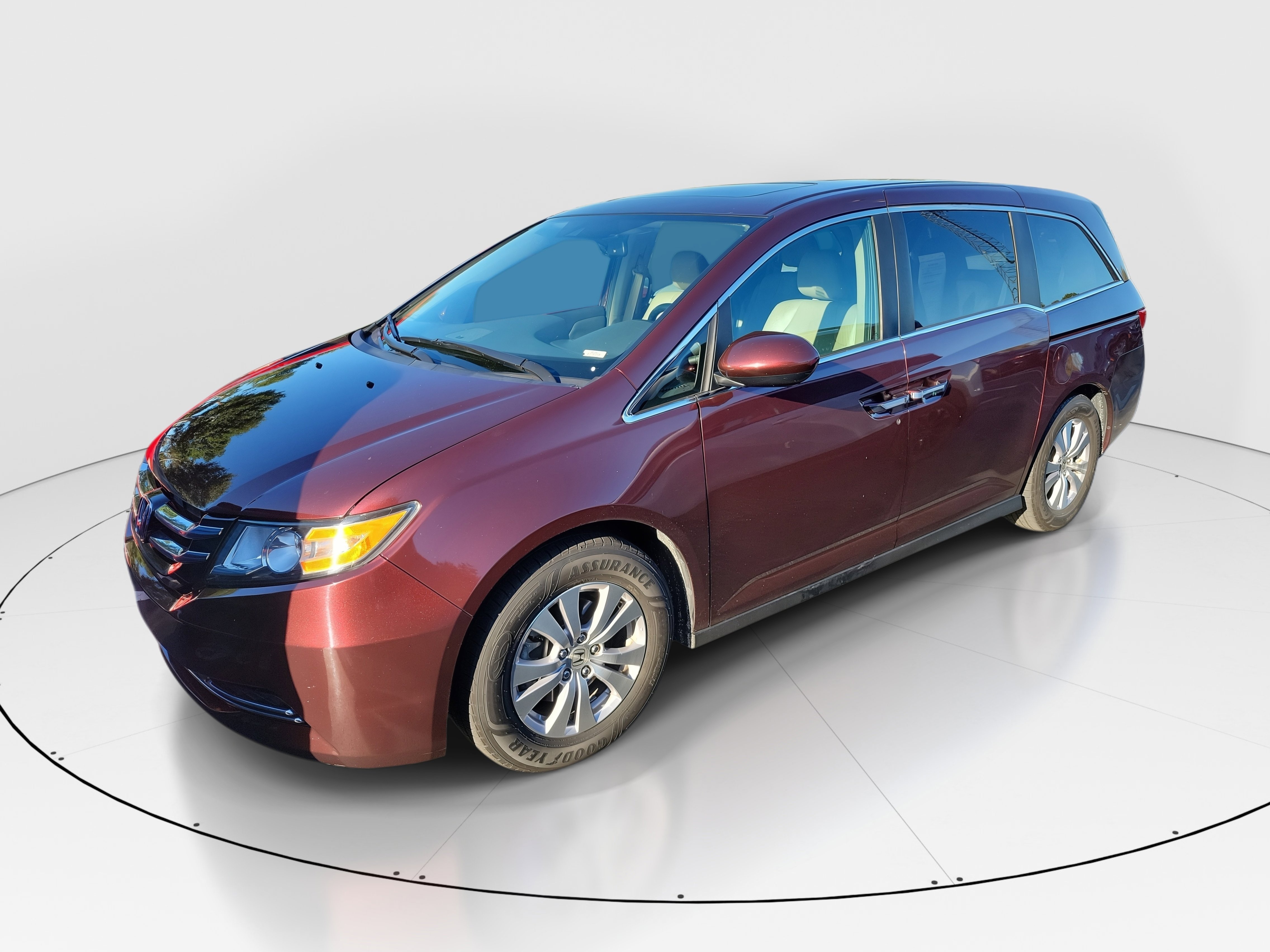 Used 2014 Honda Odyssey EX-L with VIN 5FNRL5H6XEB116576 for sale in Port Charlotte, FL