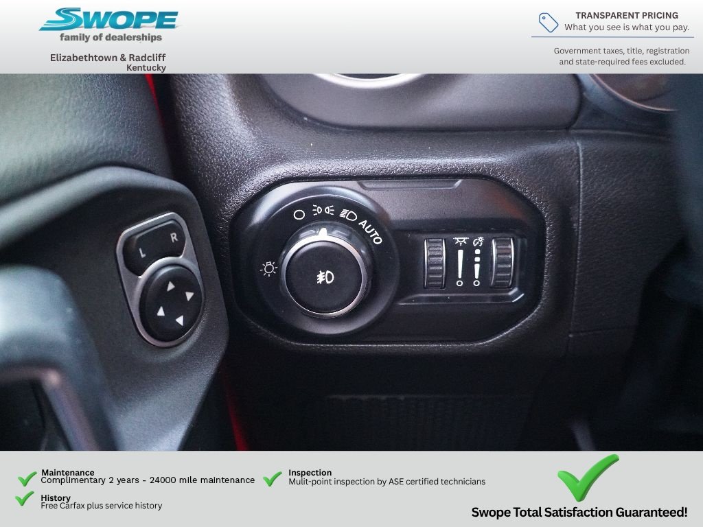 Used 2019 Firecracker Red Clearcoat Jeep Sport S image 11