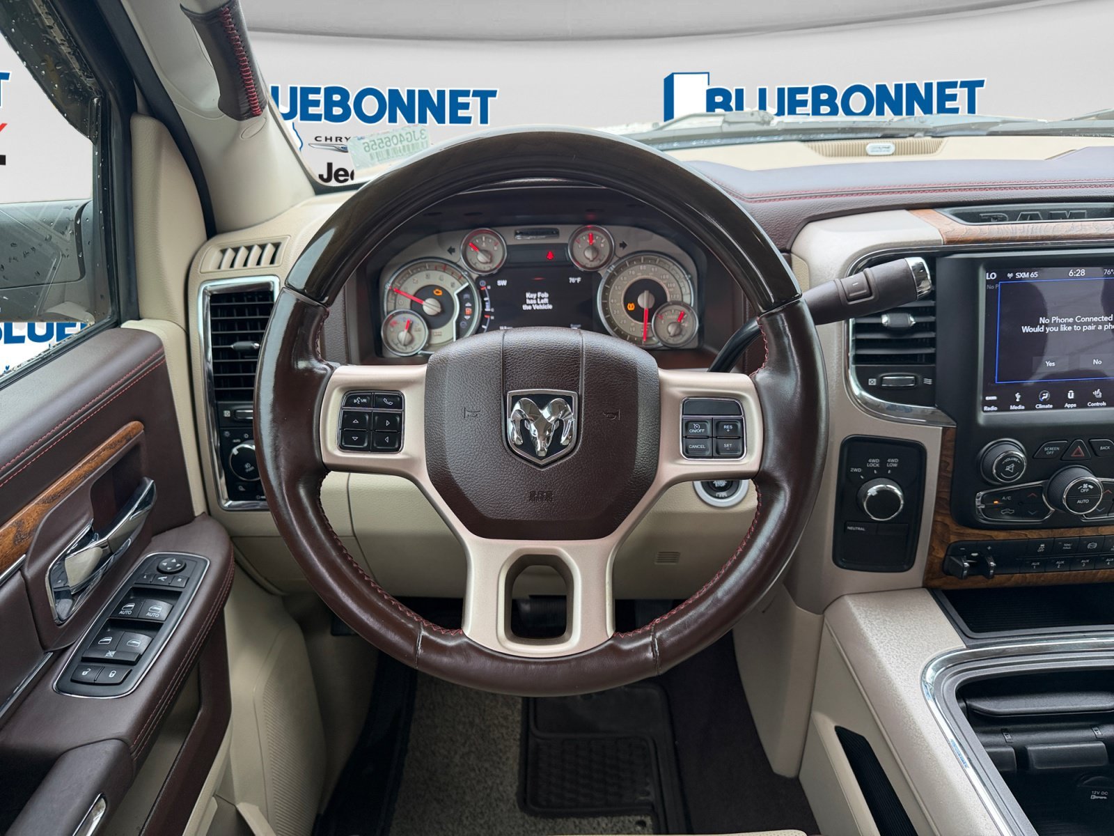 Used 2018 Pearl White Ram Longhorn image 13