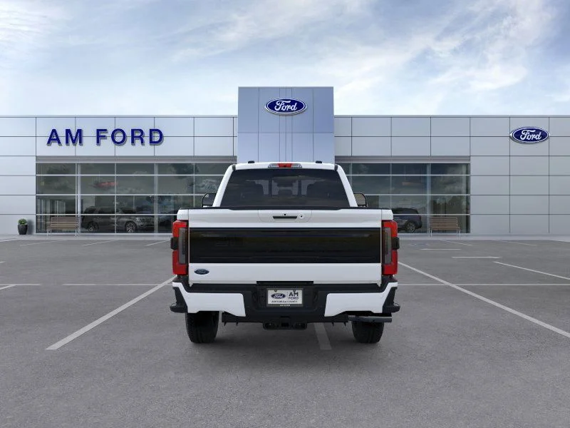 New 2026 Star White Metallic Tri-Coat Ford F-350® Platinum® image 5