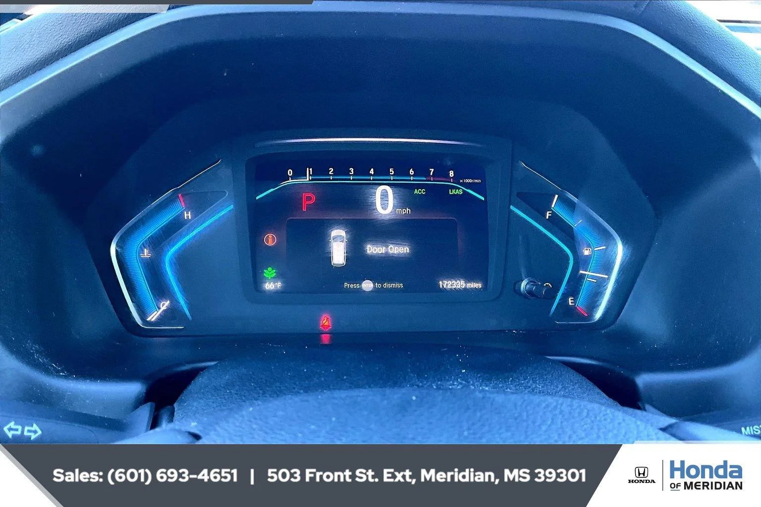 Used 2019 Lunar Silver Metallic Honda EX-L image 14