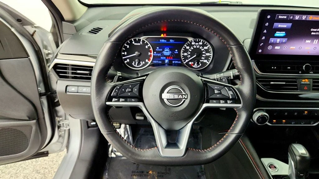 Used 2024 Brilliant Silver Metallic Nissan 2.5 SR Sedan w/ Premium Pkg feat. Moonroof image 14