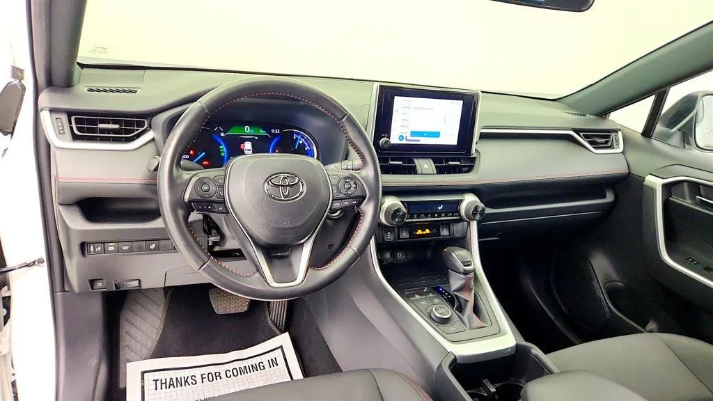 Used 2023 Ice Cap Toyota SE w/ Weather & Moonroof Pkg image 14