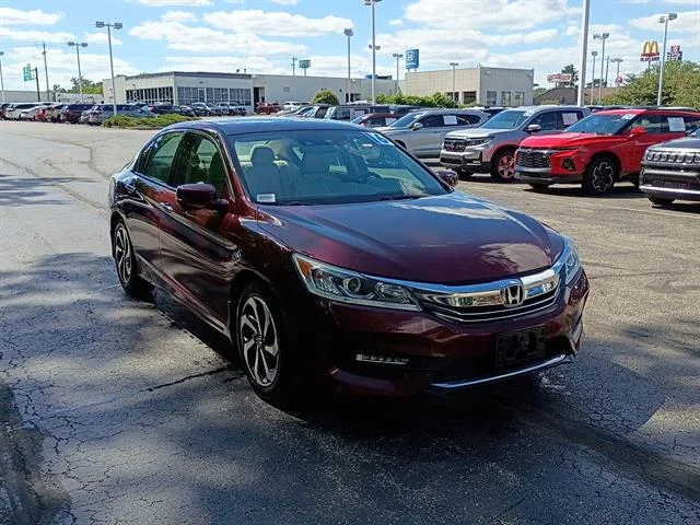Used 2016 Basque Red Pearl II Honda EX-L V6 w/Navi w/Honda Sensing image 1