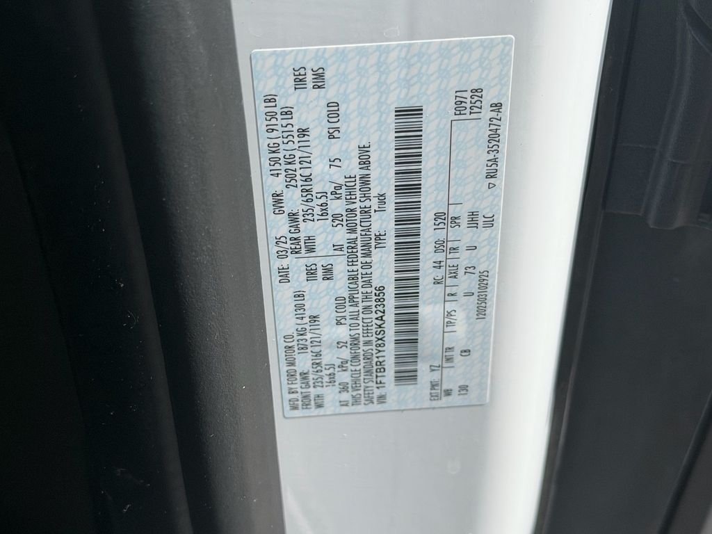 Used 2025 White Ford Base image 19