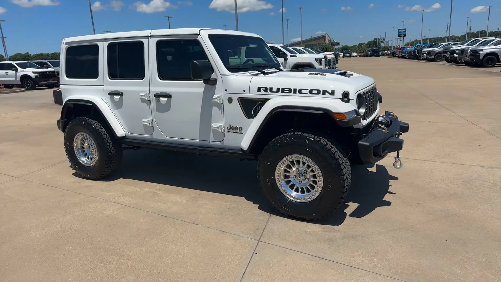 Used 2025 Bright White Clearcoat Jeep Rubicon 392 Final Edition image 9
