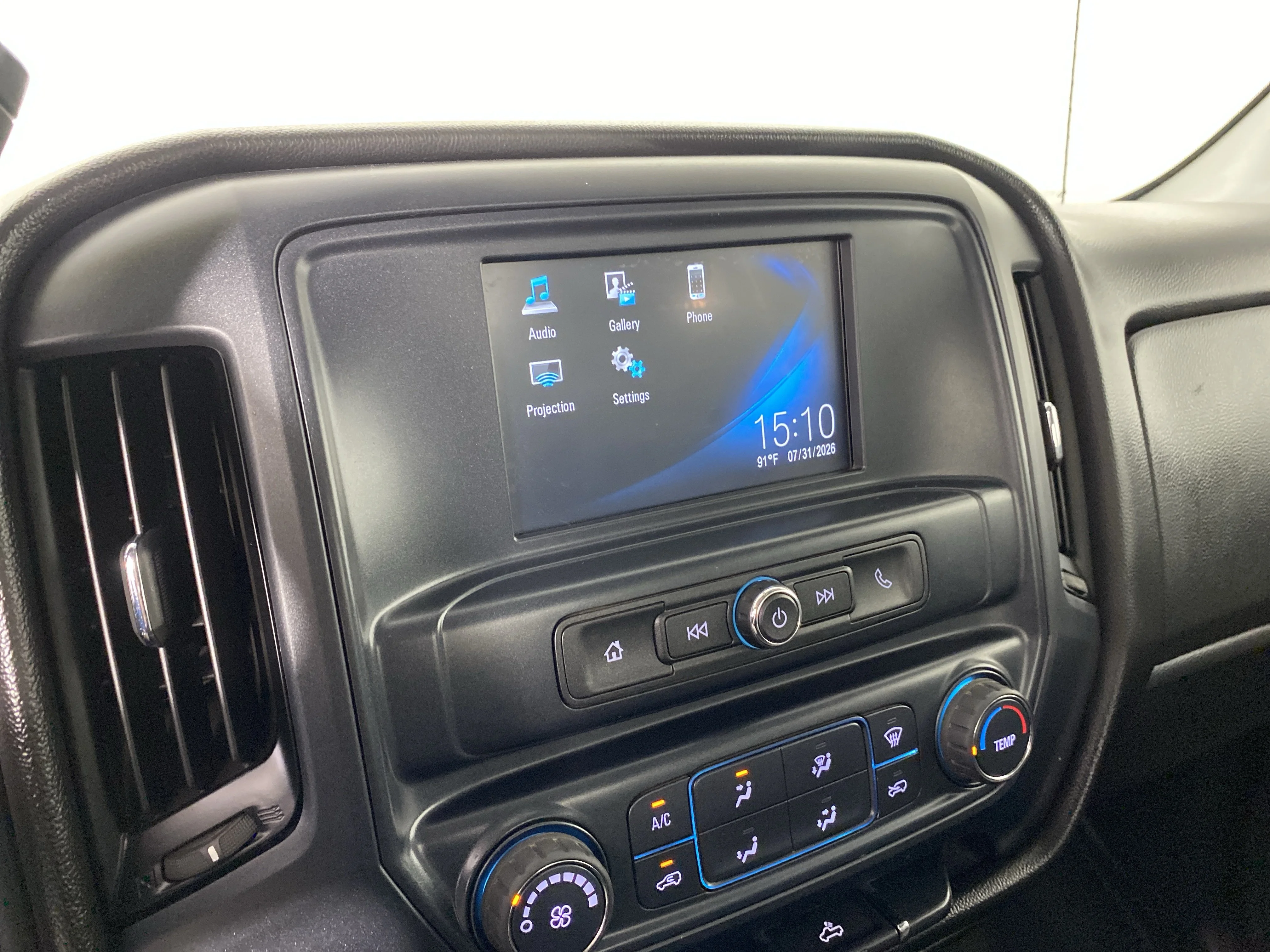 Used 2018 Graphite Metallic Chevrolet Work Truck image 4