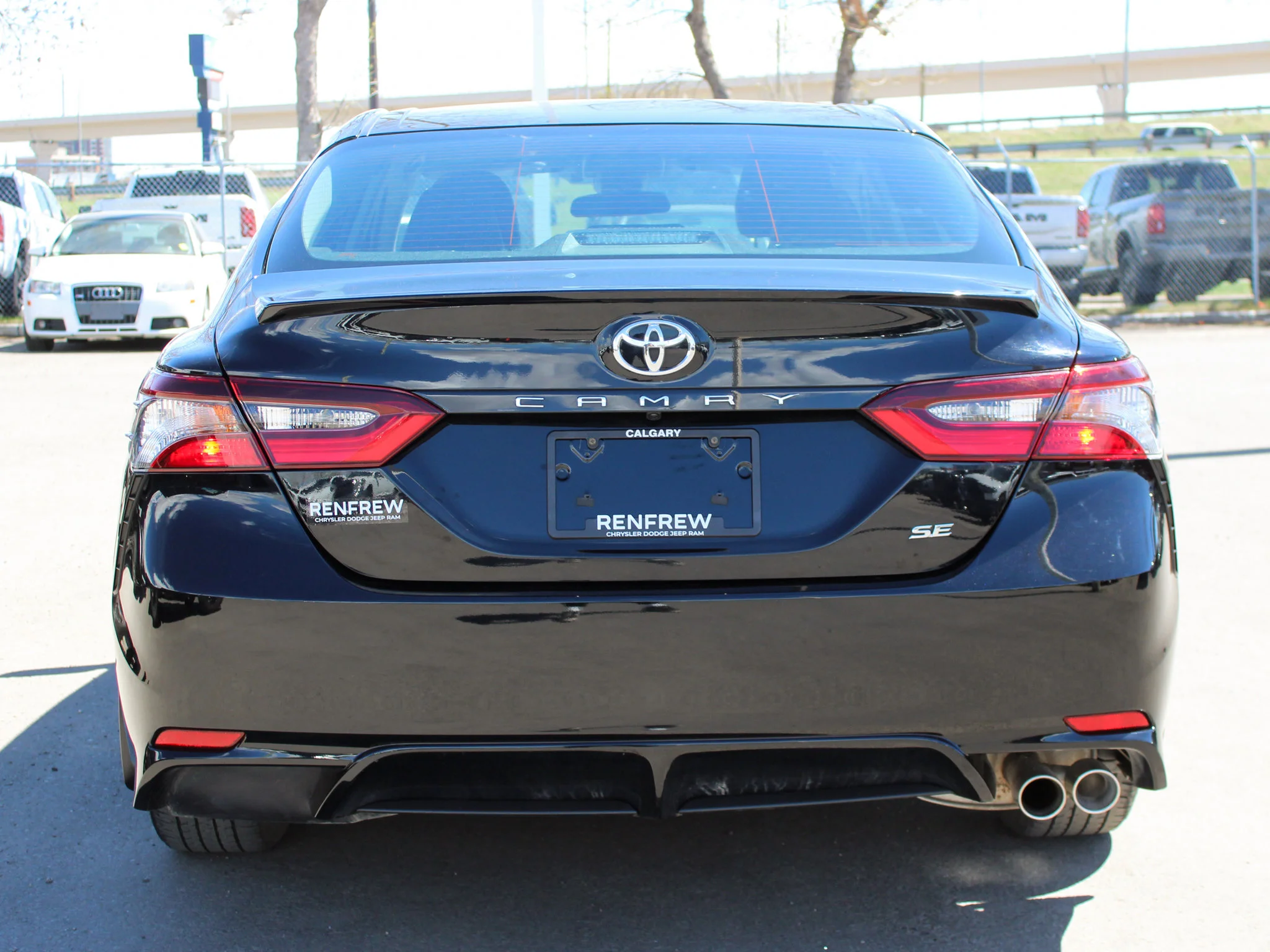 Certified Used 2023 Black Toyota SE * Heated Leather Seats | Apple CarPlay | Adaptive Cruise | Backup Camera image 14