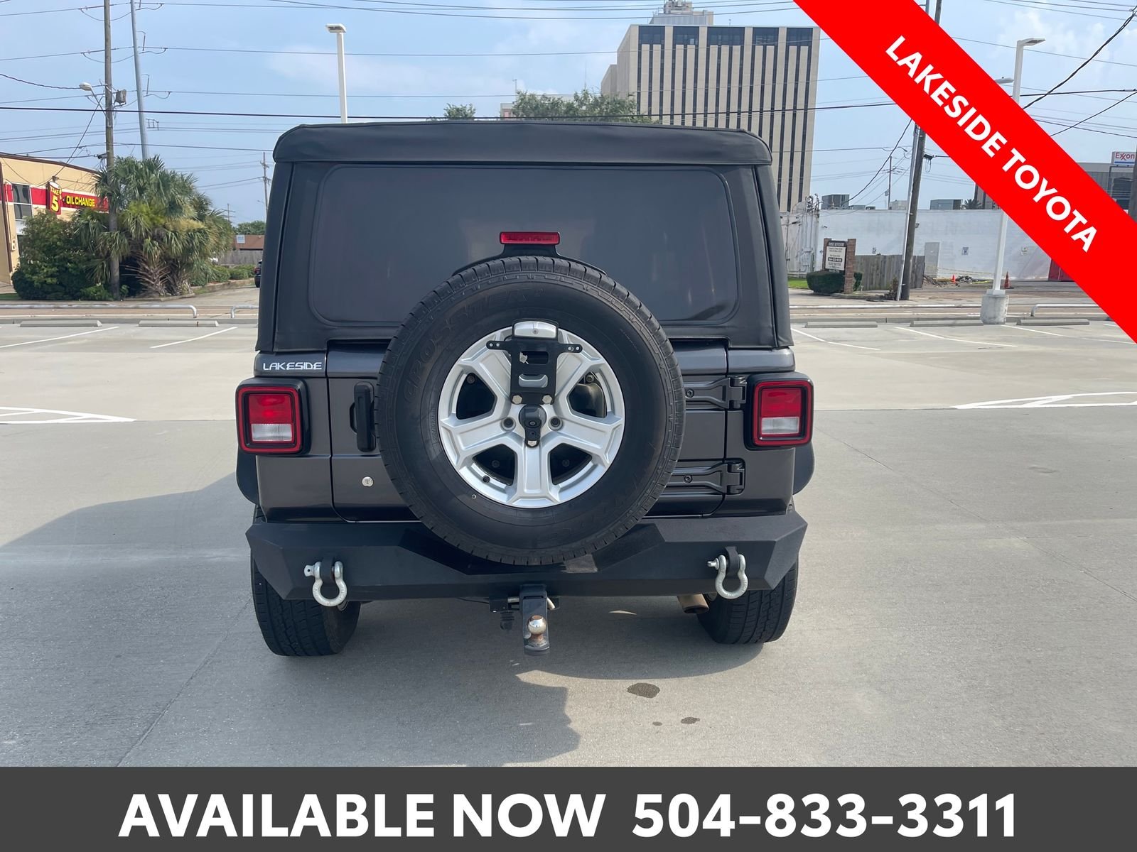 Used 2019 Gray Jeep Unlimited Sport S image 4