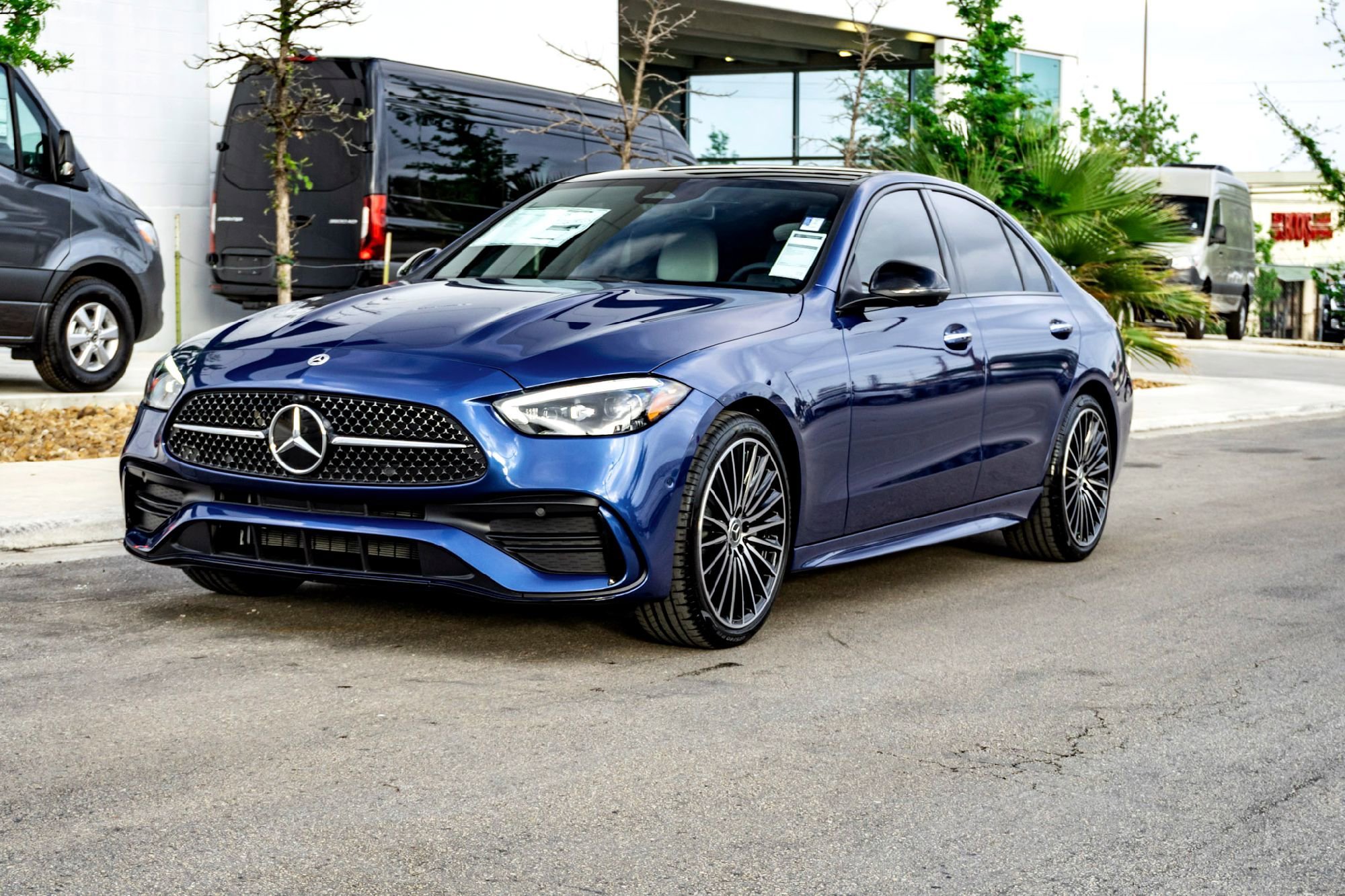 New 2026 Starling Blue Metallic Mercedes-Benz C 300 image 6