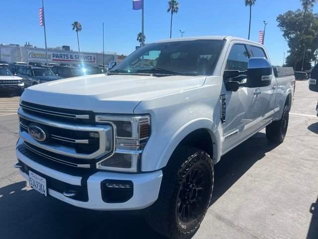 Used 2022 White Ford Platinum image 1