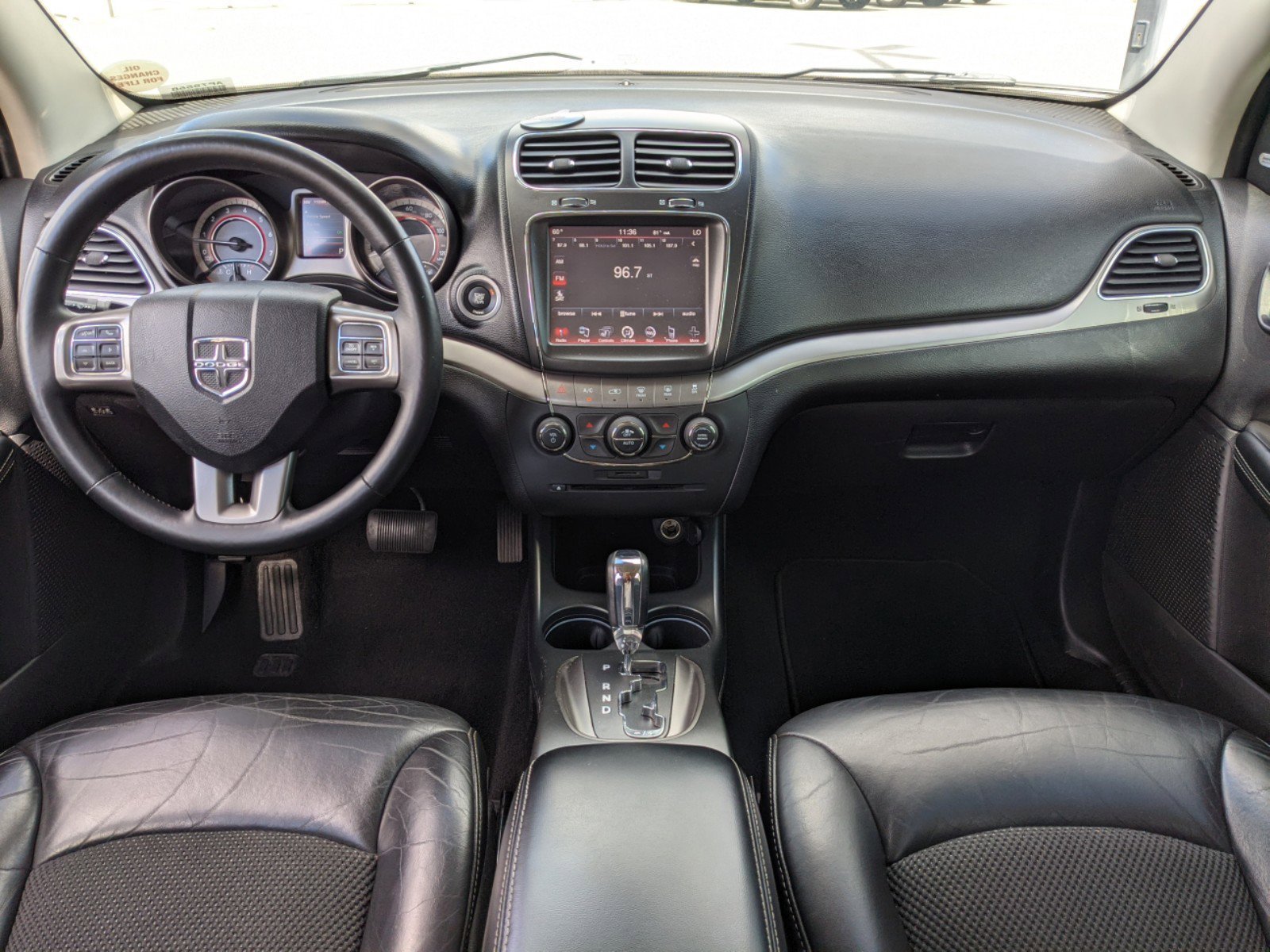 Used 2015 Pitch Black Clearcoat Dodge Crossroad image 14