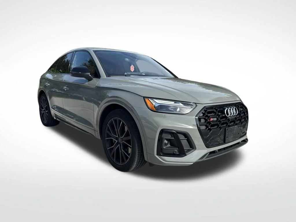 Used 2022 Quantum Gray Audi Premium Plus image 2