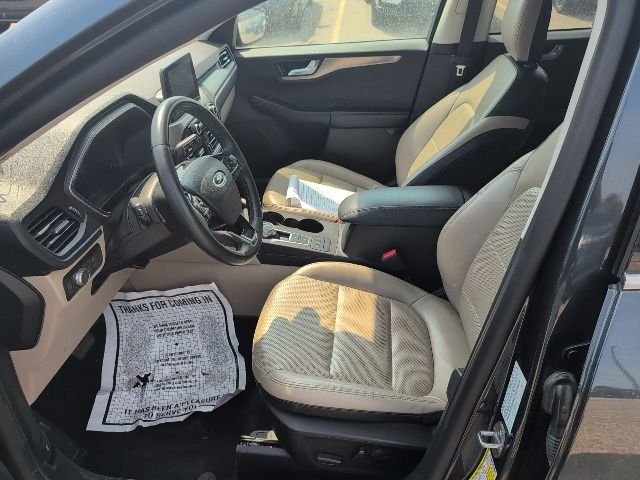 Used 2022 Blue Ford Titanium image 4