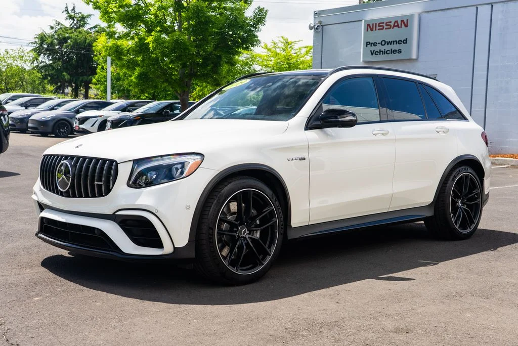 Used 2019 White Mercedes-Benz GLC 63 AMG® image 3