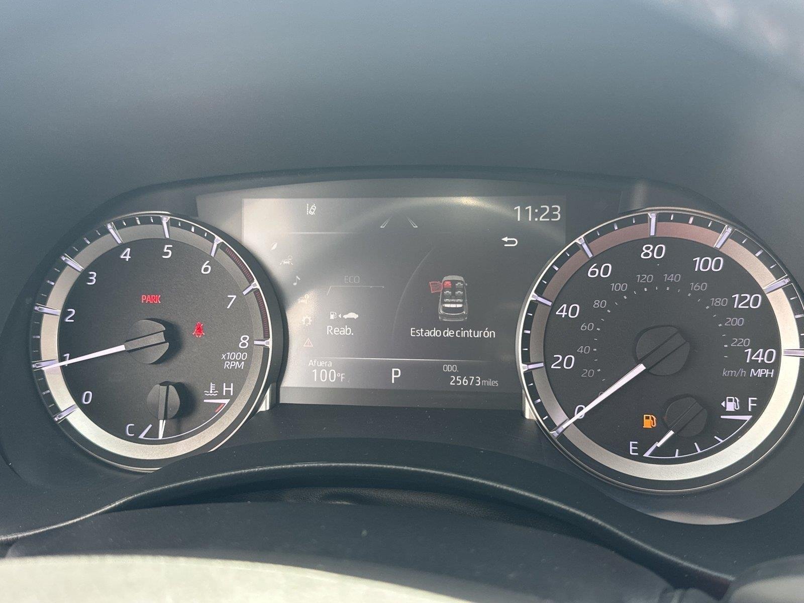 Used 2023 Celestial Silver Metallic Toyota XLE image 13