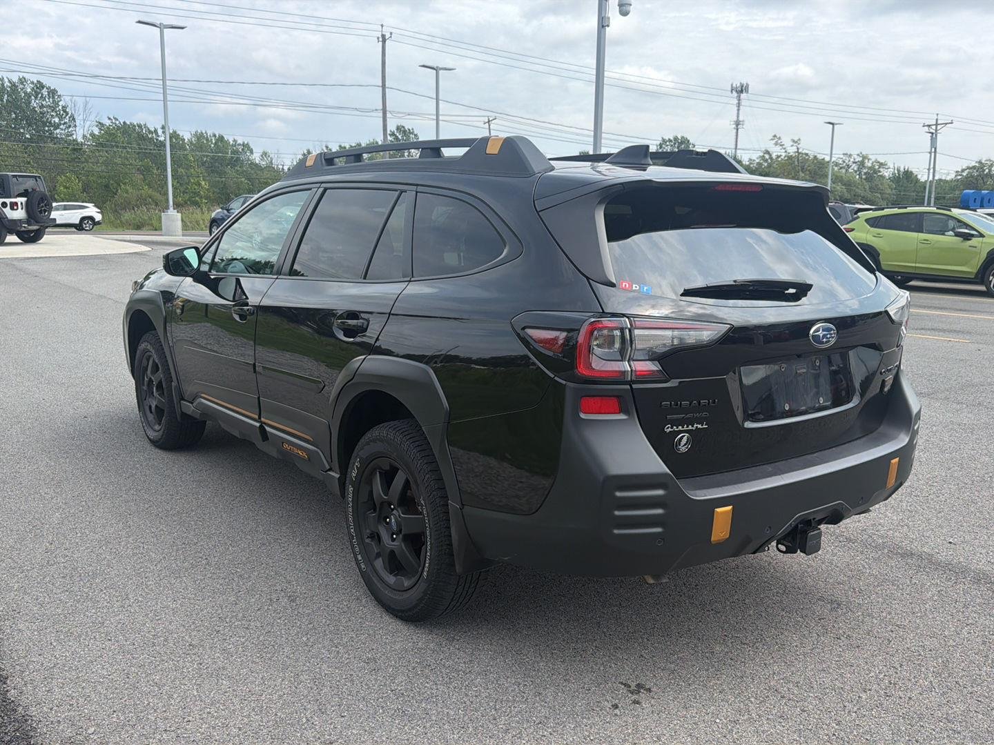 Used 2024 Crystal Black Silica Subaru Wilderness image 6