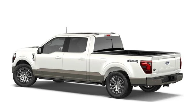 New 2026 Star White Metallic Tri-Coat Ford King Ranch image 2