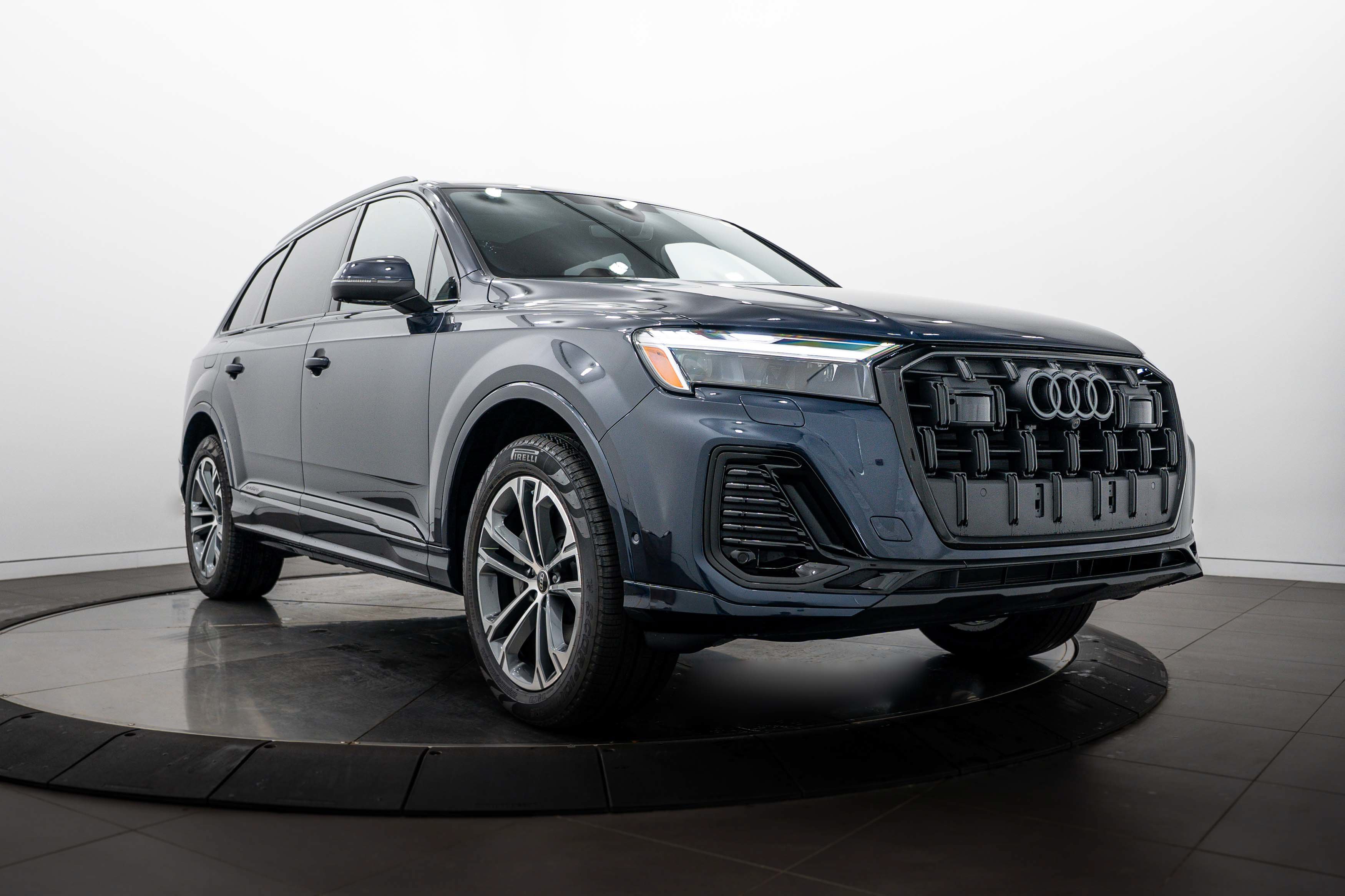 New 2026 Blue Audi Premium Plus image 1