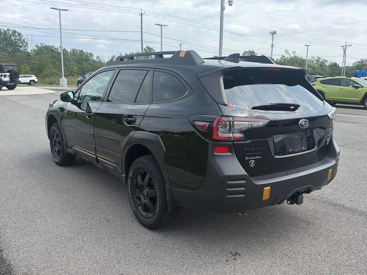 Used 2024 Crystal Black Silica Subaru Wilderness image 6