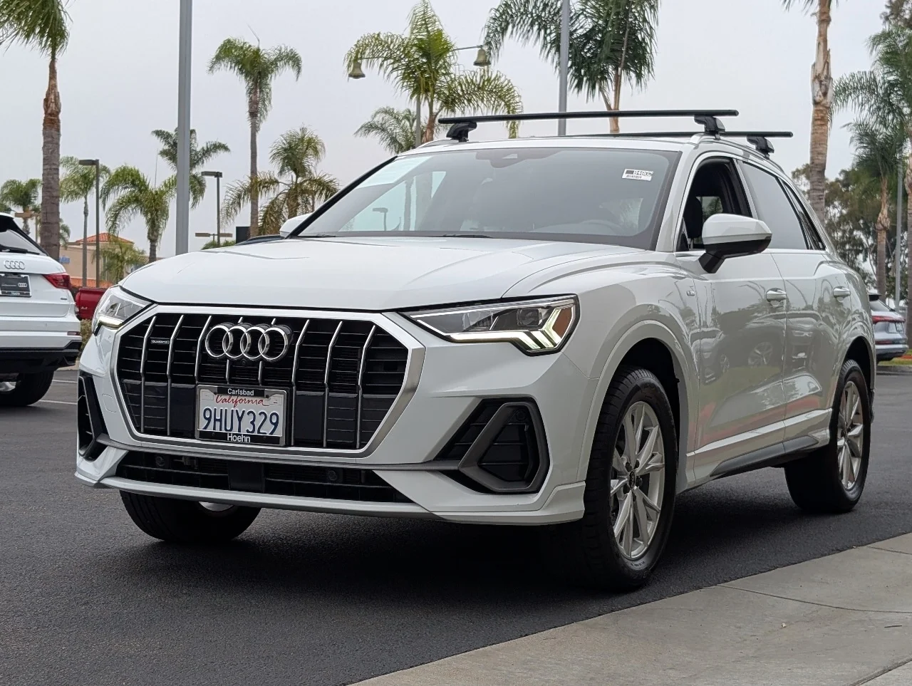 Used 2023 Glacier White Metallic Audi Premium Plus image 4