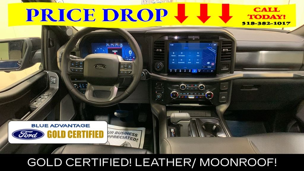 Certified Used 2025 Blue Metallic Ford Lariat image 27
