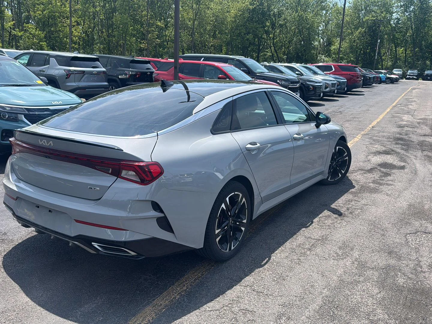 Used 2023 Wolf Gray Kia GT-Line image 9