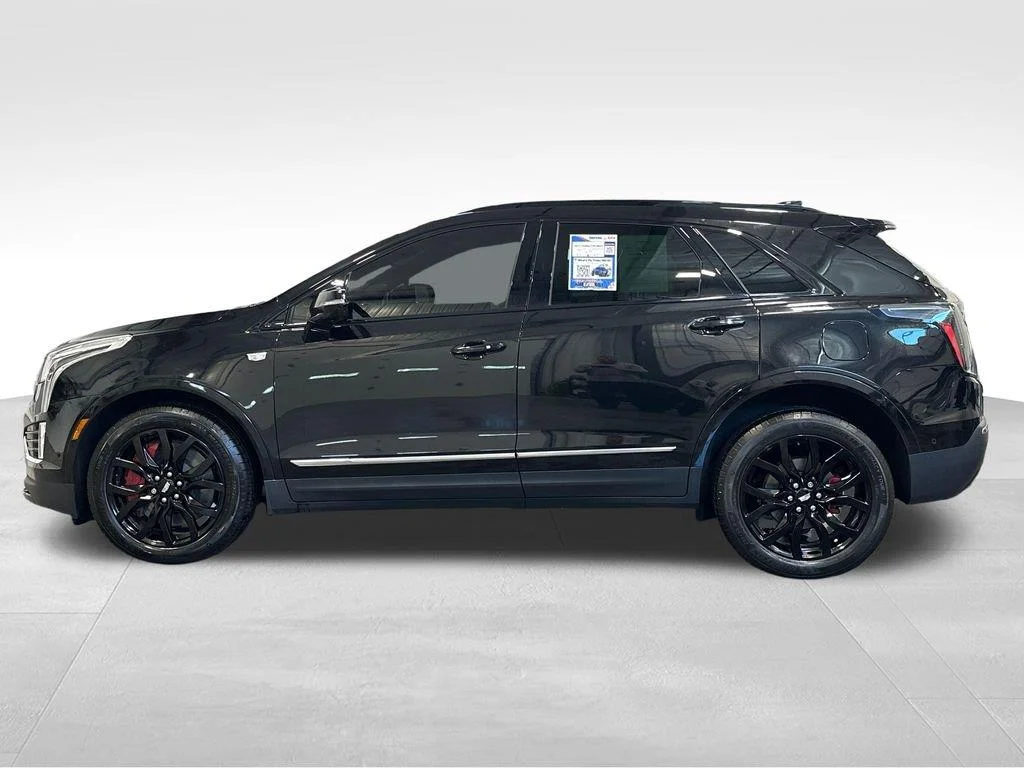 Used 2023 Stellar Black Metallic Cadillac AWD Sport image 4