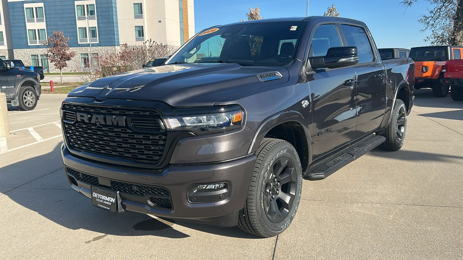 New 2026 Granite Crystal Metallic Clear-Coat Exterior Paint RAM Big Horn/Lone Star image 7