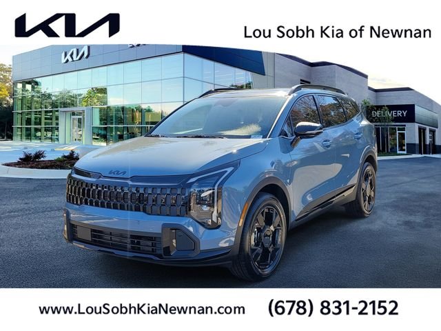 New 2026 Blue Kia X-Line image 1