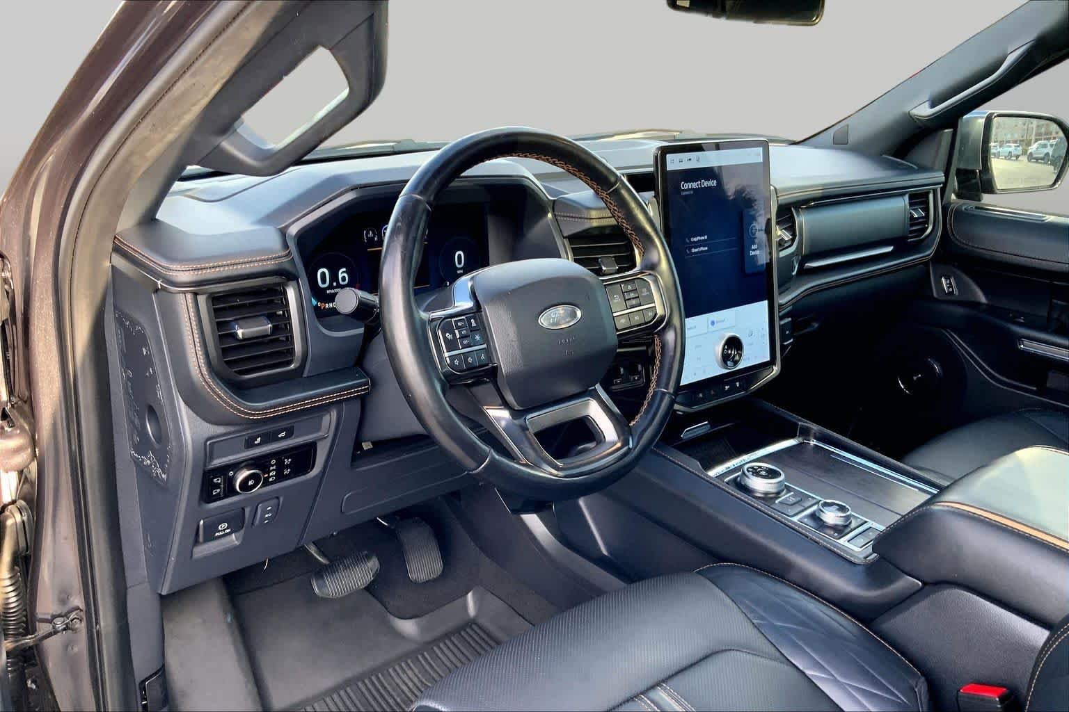 Used 2023 Dark Matter Metallic Ford Platinum image 16