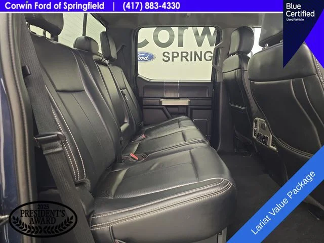 Certified Used 2020 Blue Jeans Metallic Ford Lariat image 14