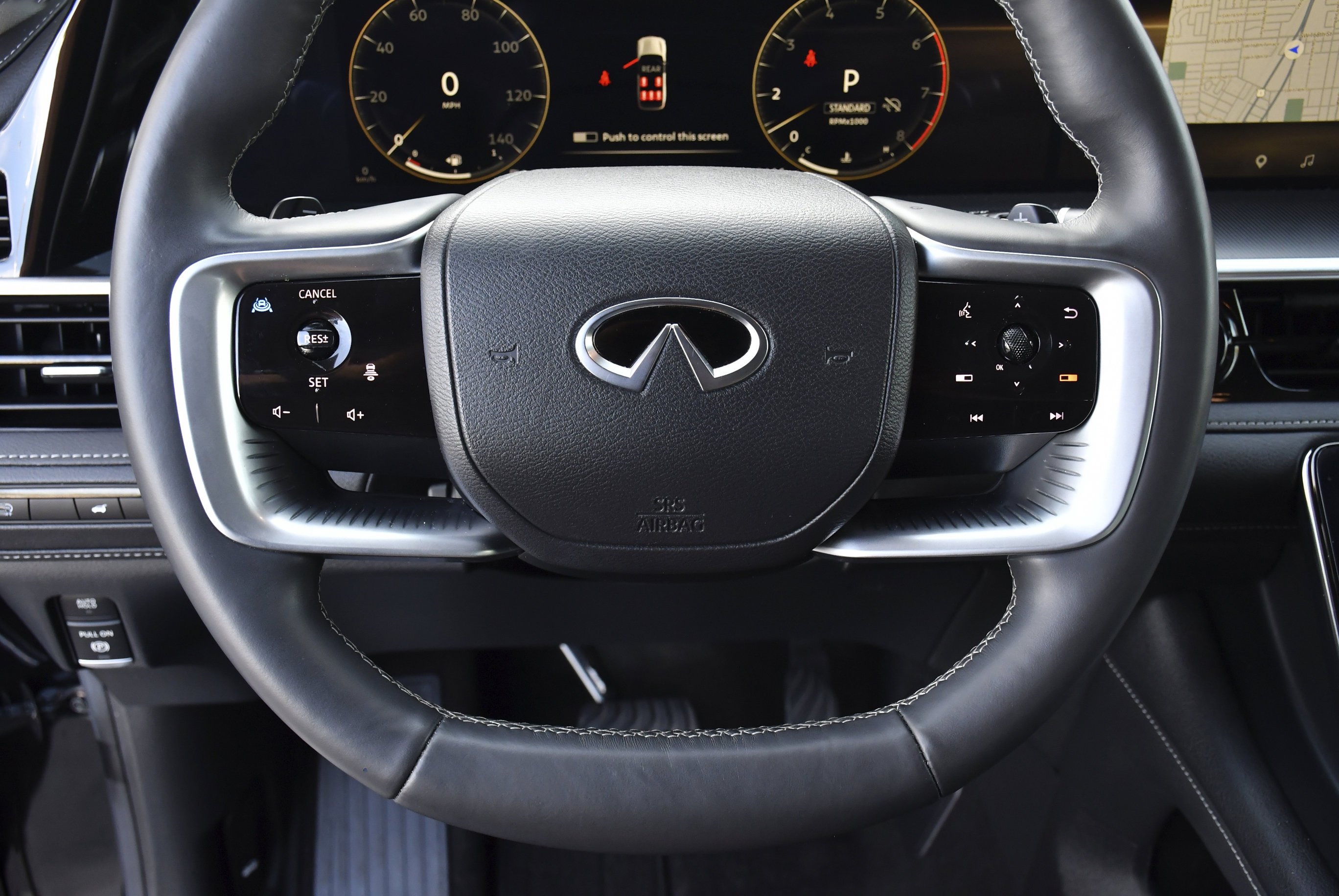 Certified Used 2025 Black Obsidian INFINITI PURE image 7