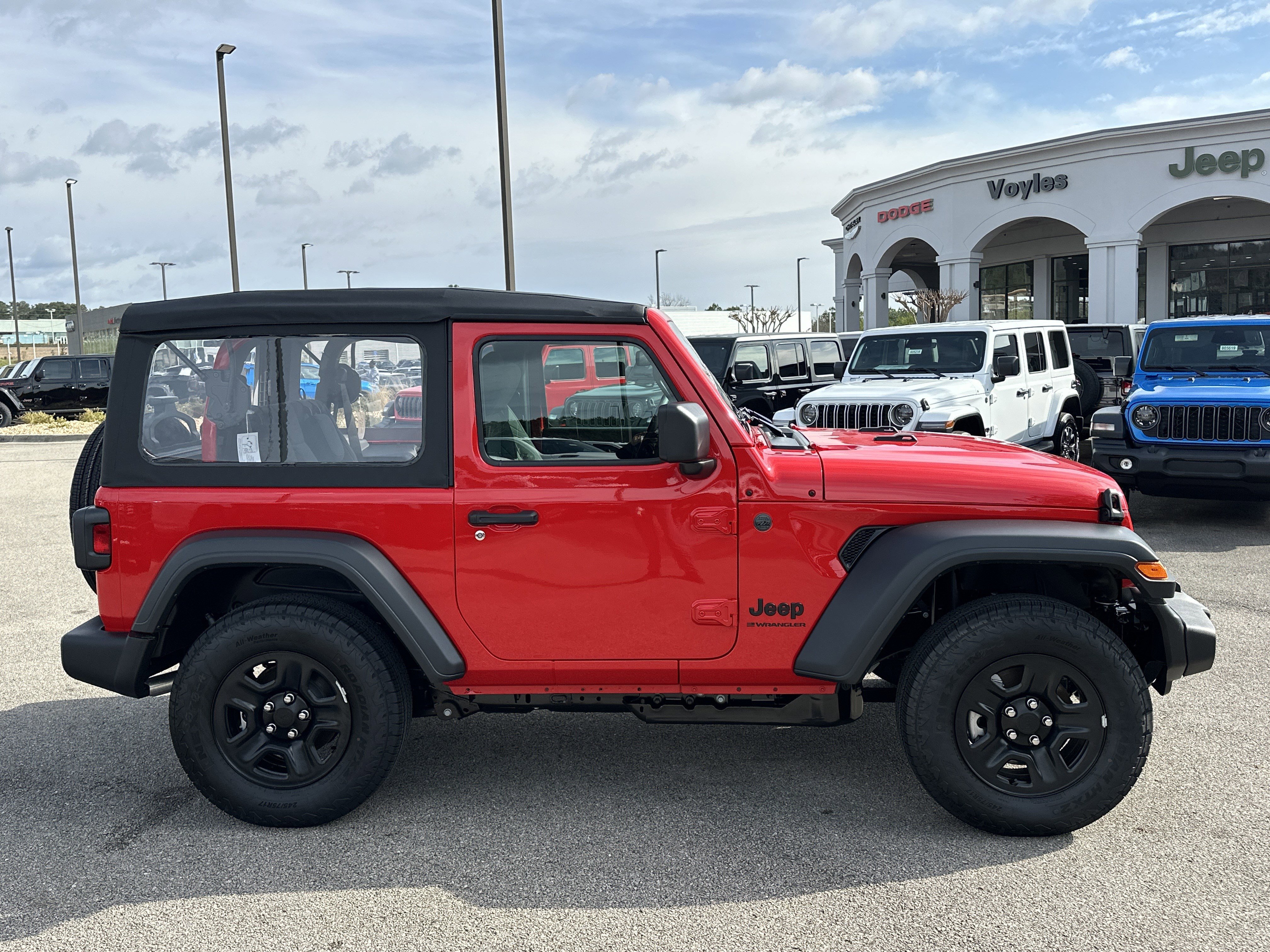 New 2026 Firecracker Red Clear-Coat Exterior Paint Jeep Sport image 8