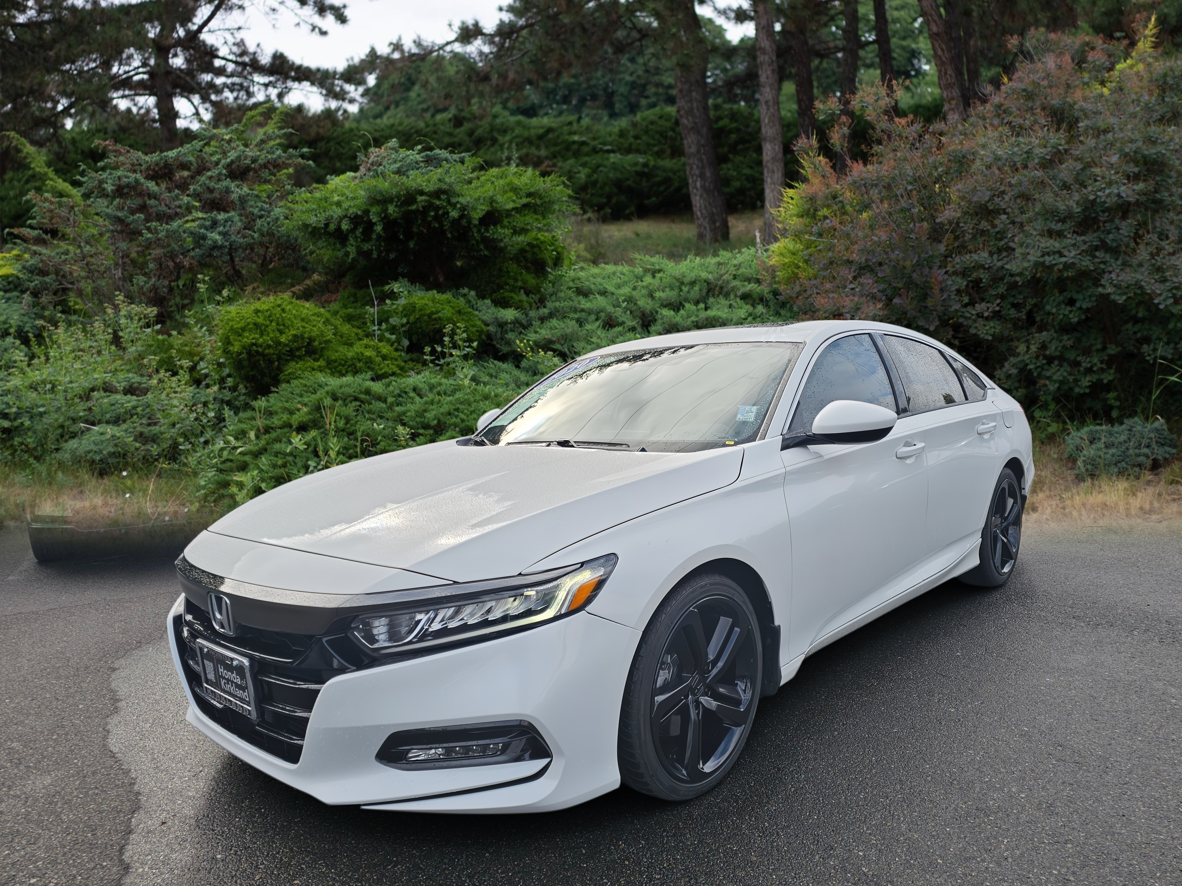 Used 2020 Platinum White Pearl Honda Sport 2.0T image 3