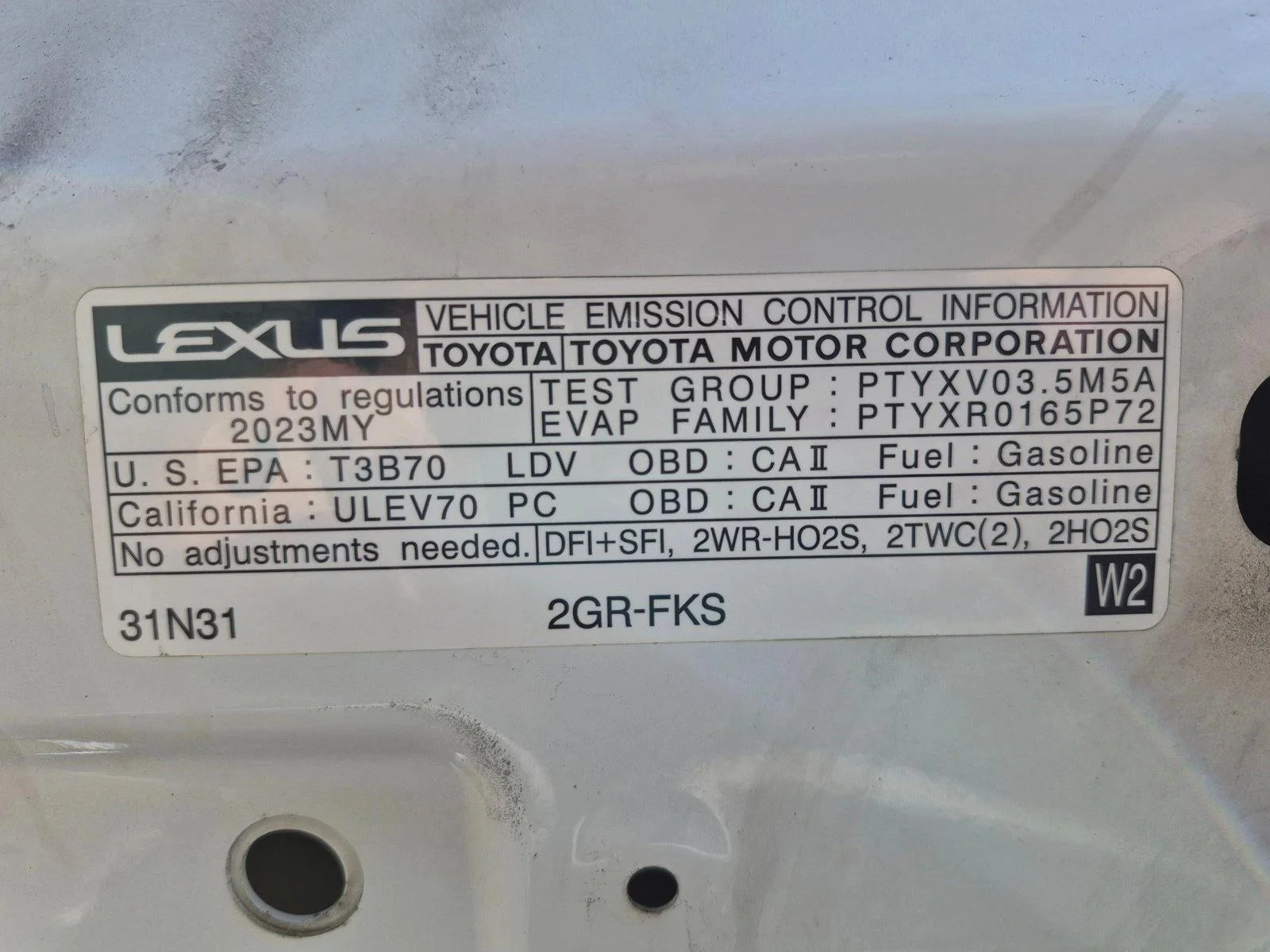 Certified Used 2023 Ultra White Lexus F SPORT image 24