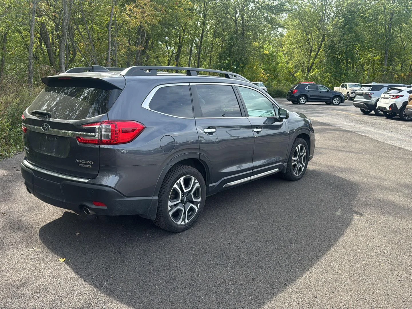 Used 2023 Magnetite Gray Metallic Subaru Touring image 8