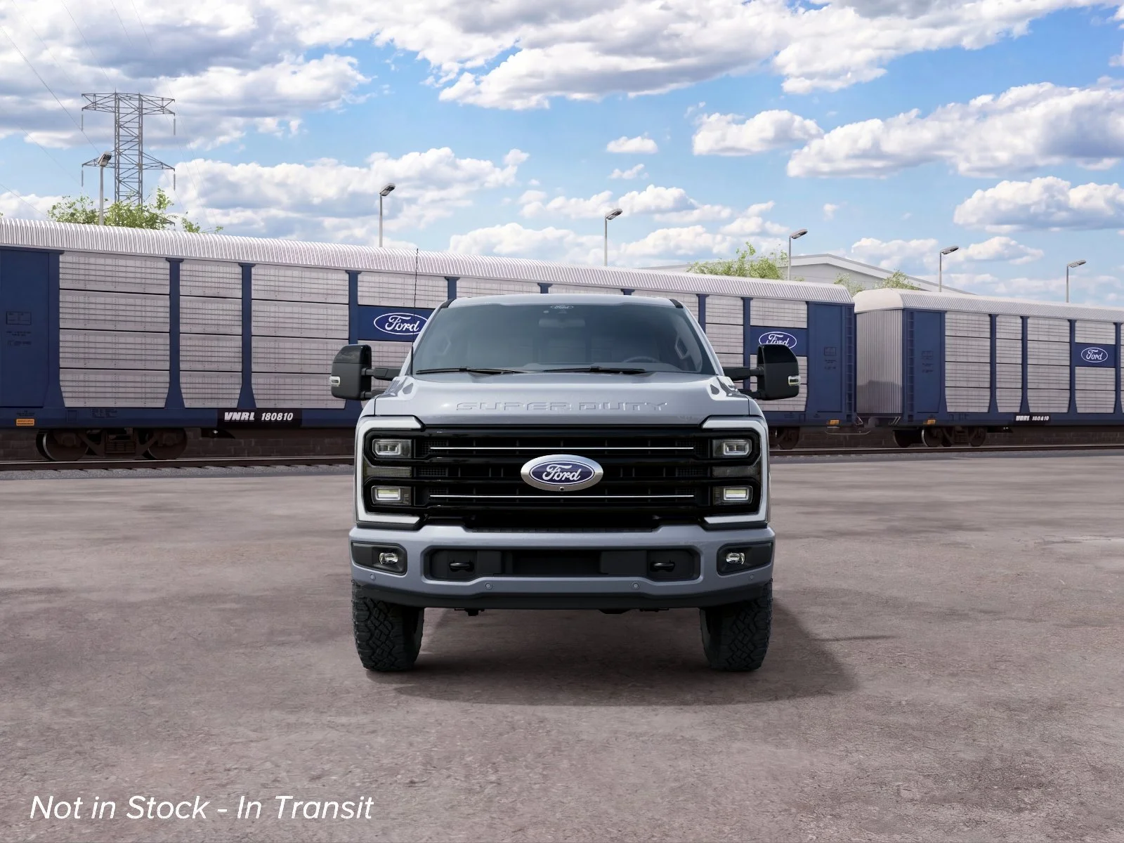 New 2027 Glacier Gray Metallic Tri-Coat Ford F-250® Platinum® image 18