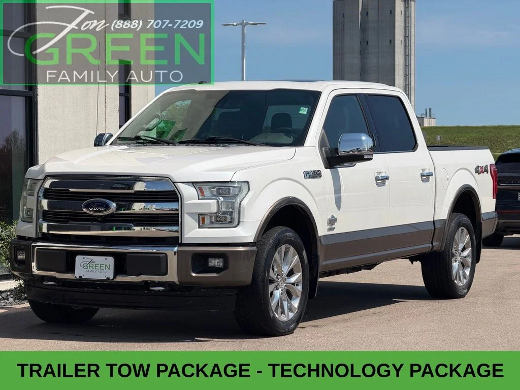 Used 2017 White Ford King Ranch image 1