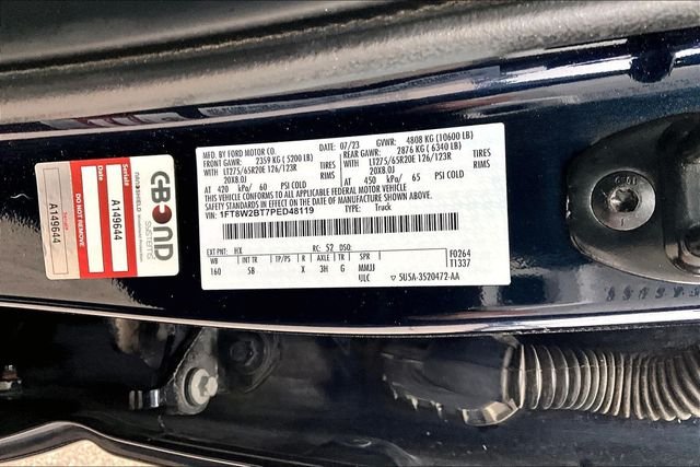 Used 2023 Blue Ford Lariat image 36
