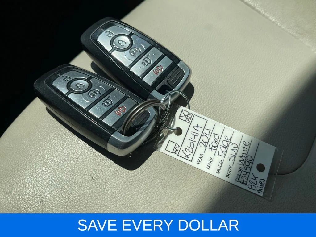 Used 2021 White Ford Titanium image 25